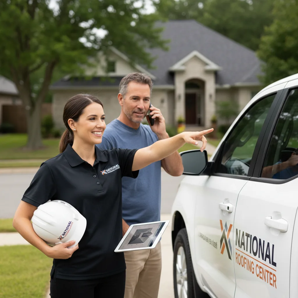 National Roofing Center customer support in Paradis