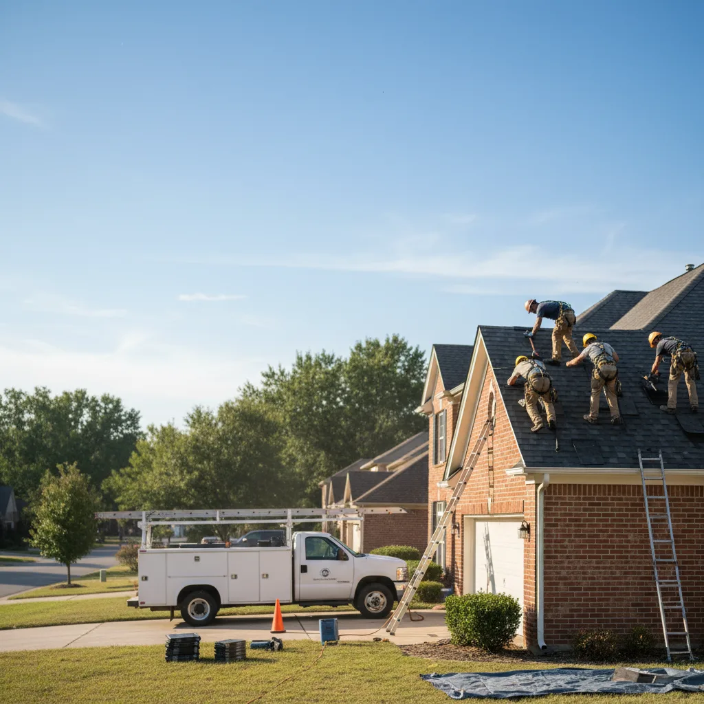 Roof Repair in Paradis